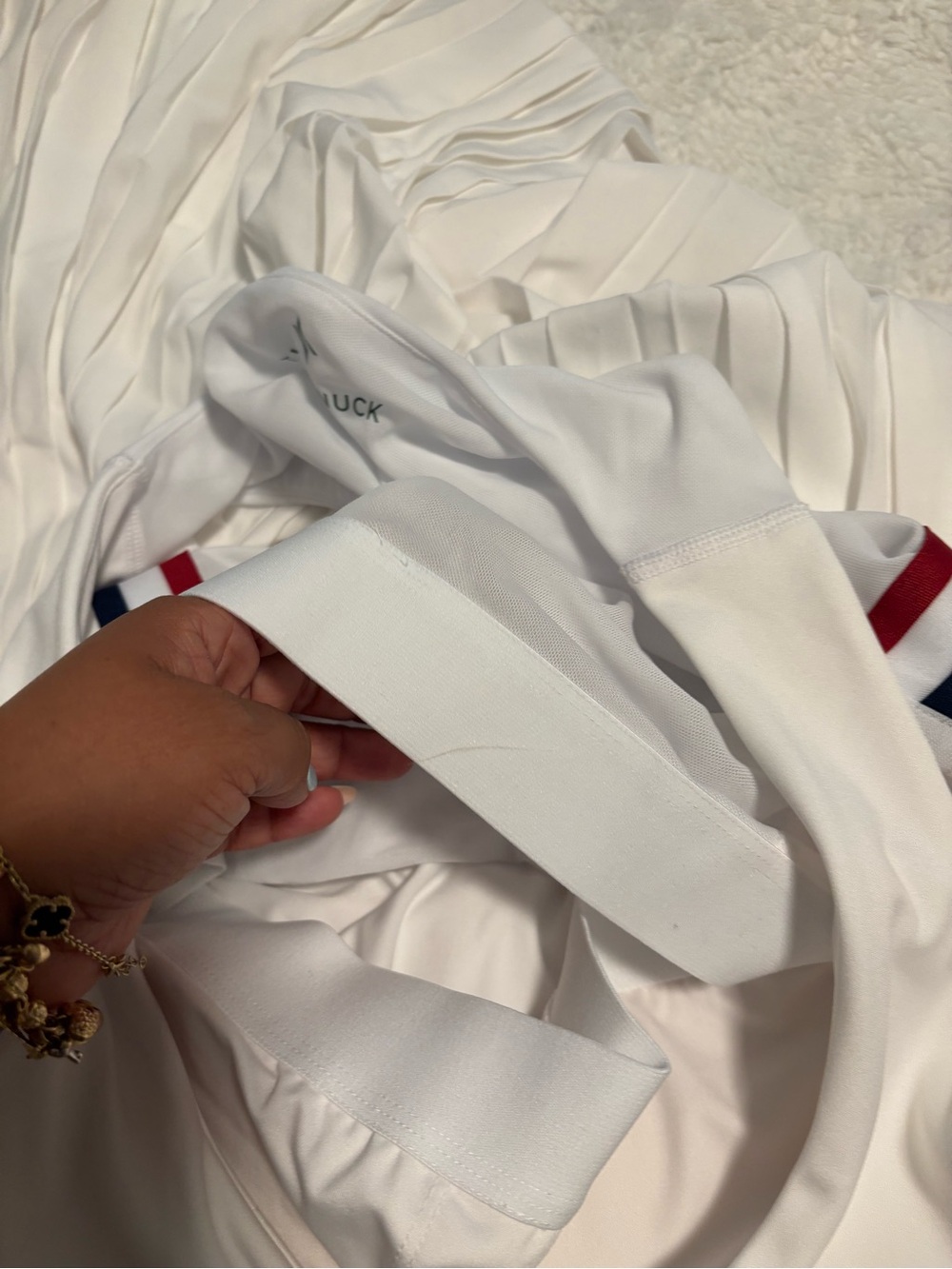 Tuckernuck Athletic White Mini Dress - Picture 8 of 9